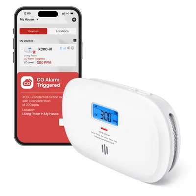 XC0C-iR Wi-Fi CO dedektörü — görsel 2