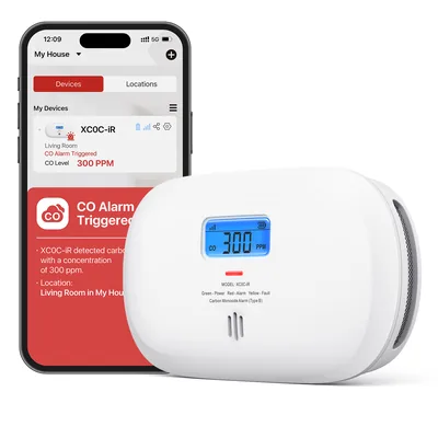 XC0C-iR Wi-Fi CO dedektörü — görsel 3